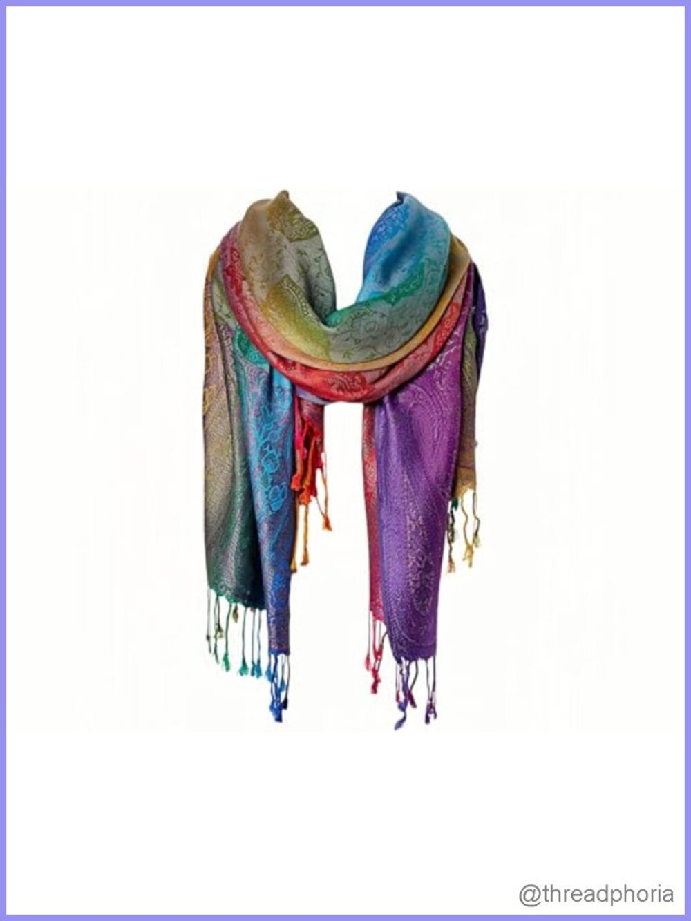 Viscose Blend Oversized Floral Print Bohemian Travel Scarf & Beach Wrap